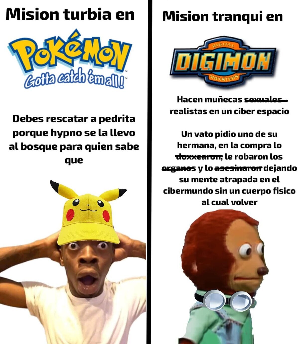 Diferencias entre Digimon y Pokémon