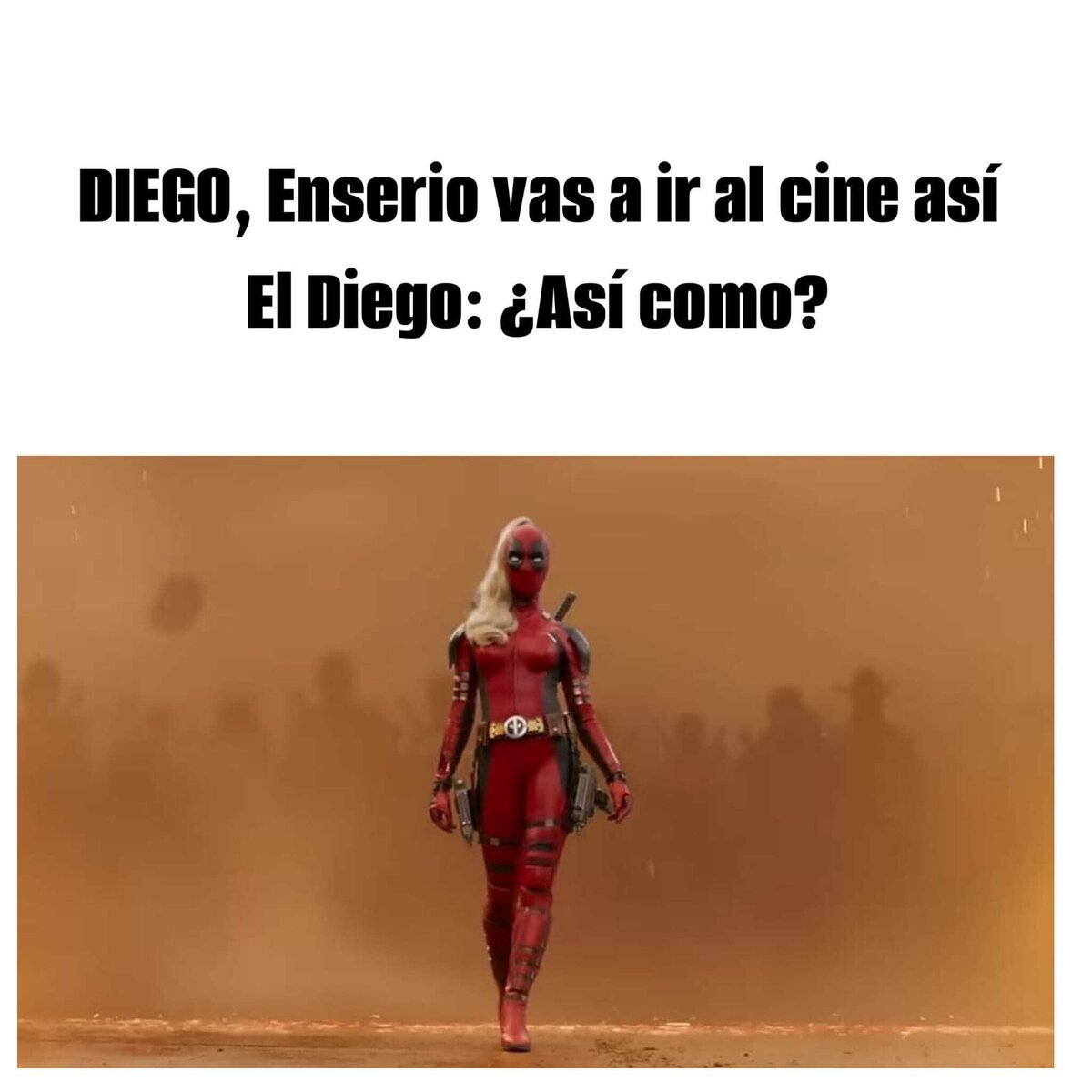 El Diego se ve Di-vi-no