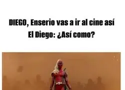 El Diego se ve Di-vi-no