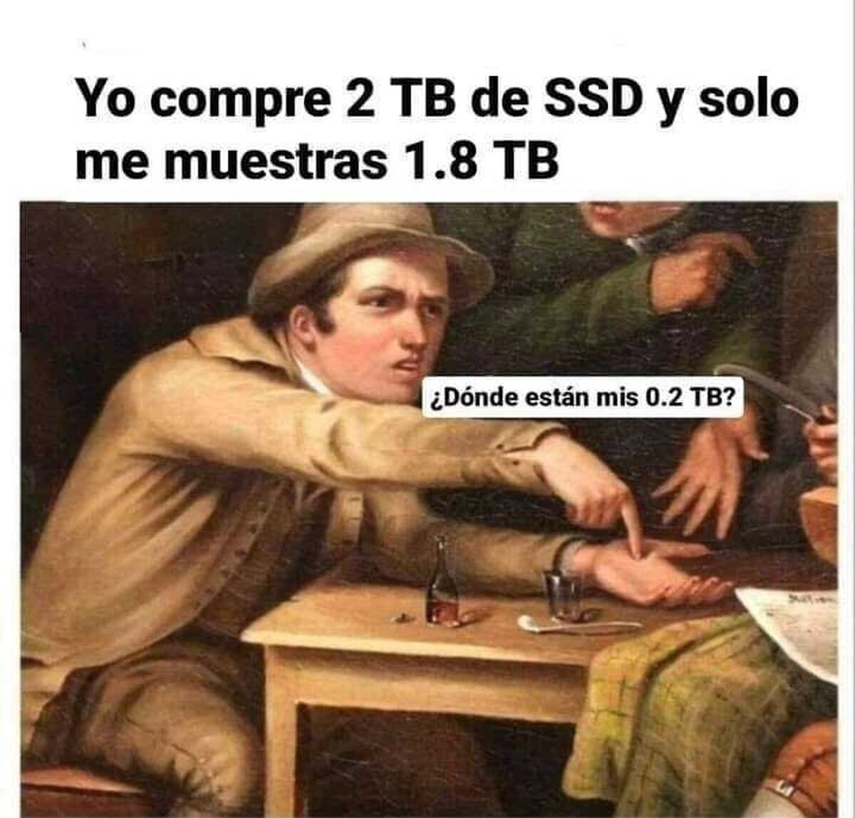 ¿Donde está el resto?