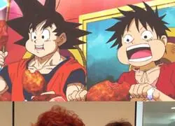 Masako Nozawa y Mayumi Tanaka. Las voces originales de Goku y Luffy