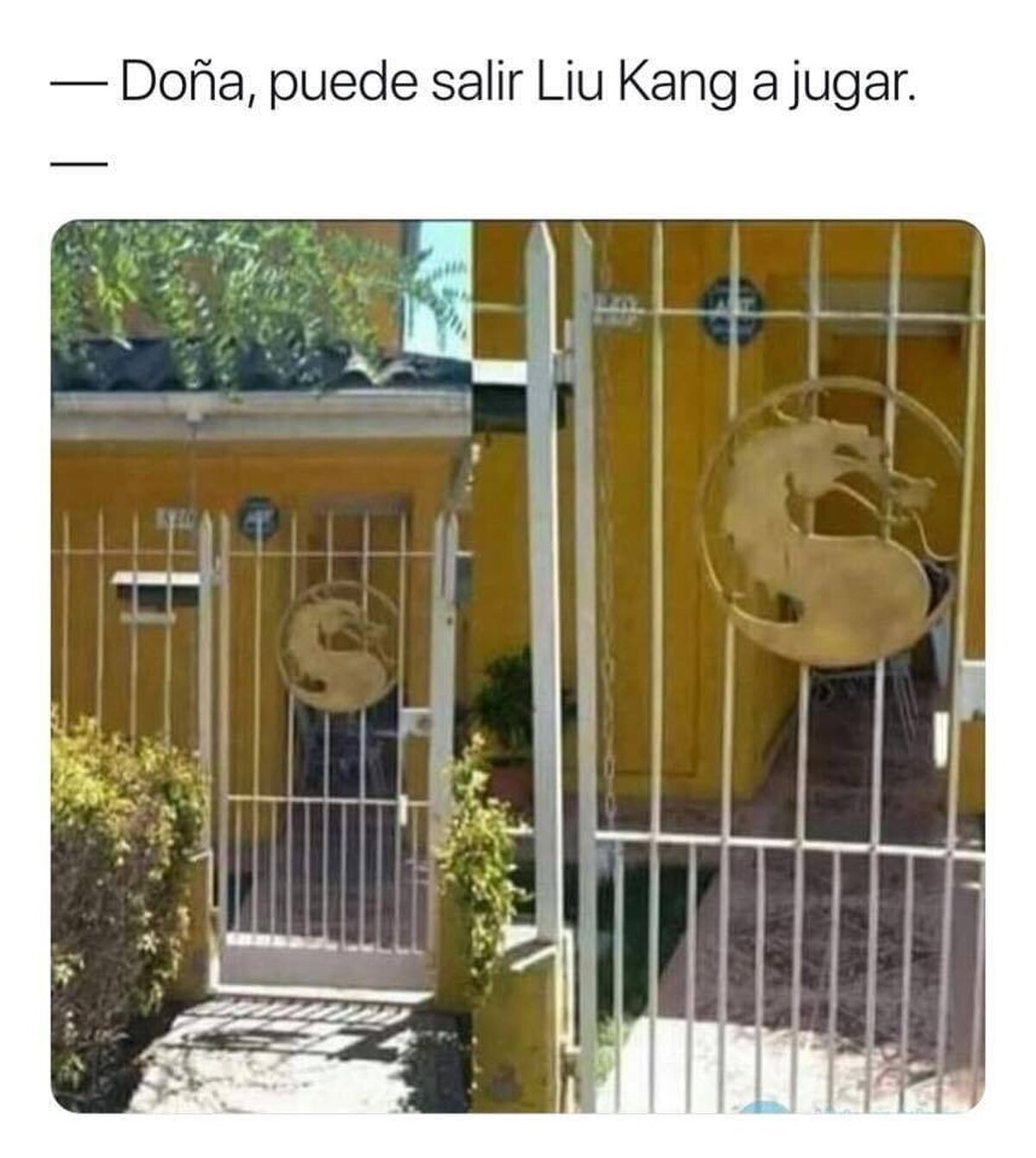 Dicen que en esa casa se ceban tremendos mates