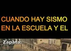 Sismo en la escuela