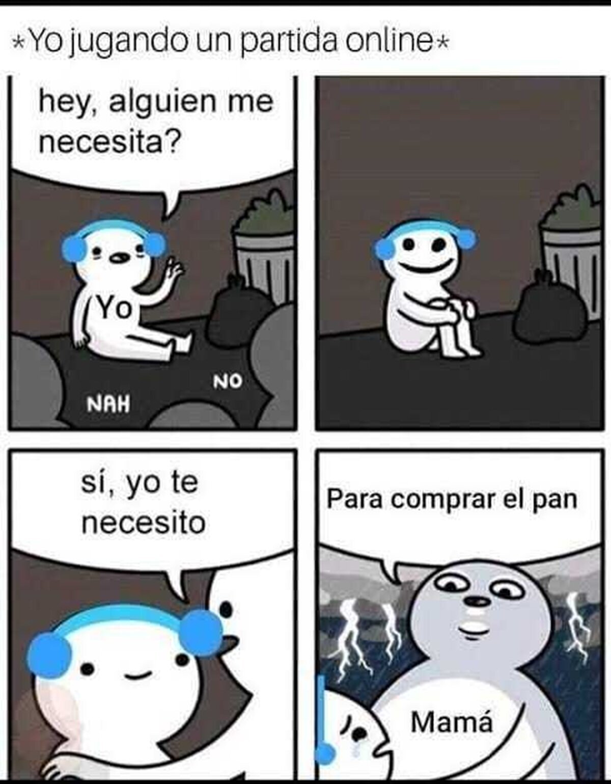 En casa siempre se necesita a alguien