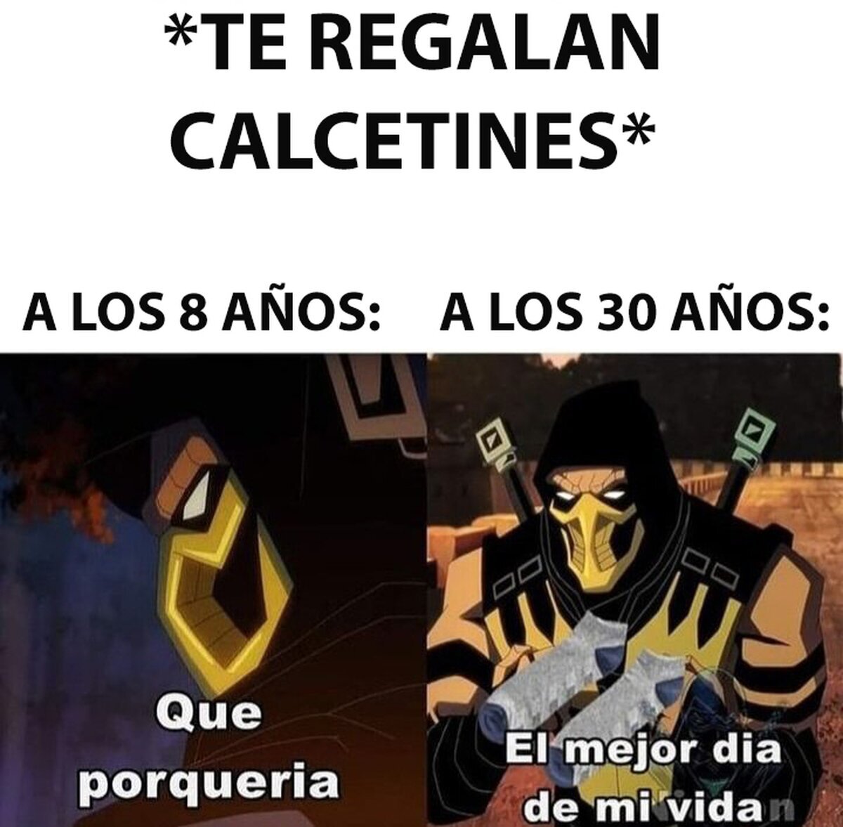 Nunca se tiene suficientes calcetines