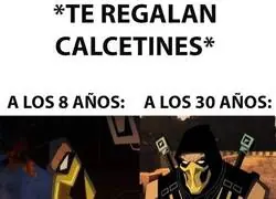 Nunca se tiene suficientes calcetines