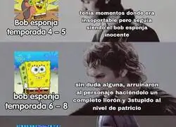 Puntuando las temporadas de Bob Esponja