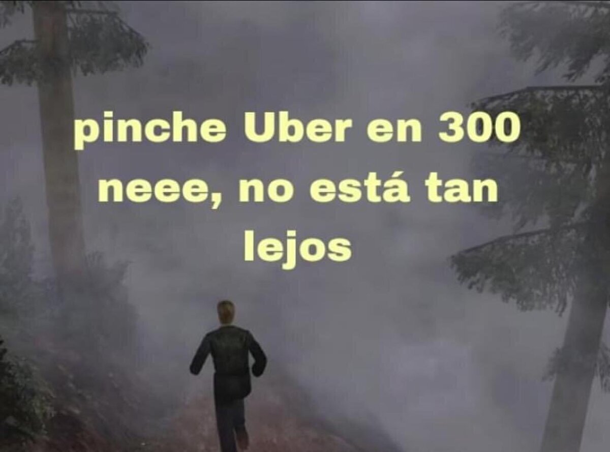 Mejor me voy caminando