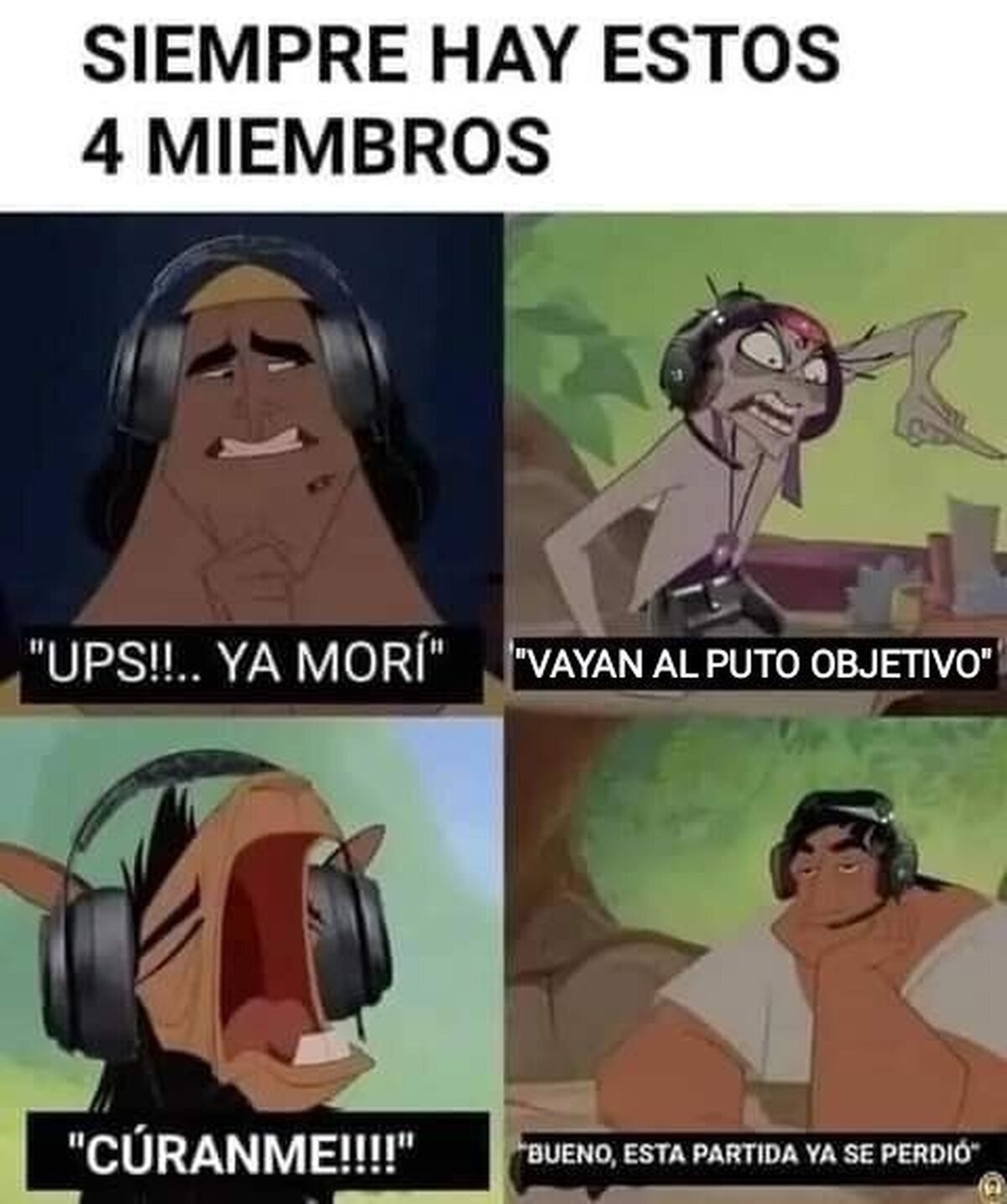 Un grupo de desadaptados