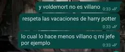 Interesante análisis de Voldemort