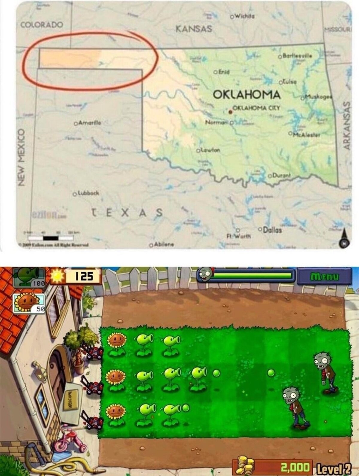 El pasillo de Oklahoma