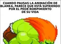 ¿Tas bien, Blanka?