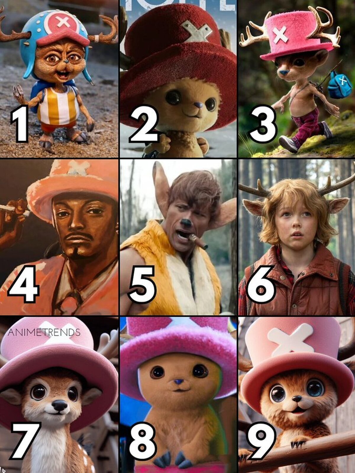 ¿Cuál será el Chopper que tendráel Live-Action de One Piece?