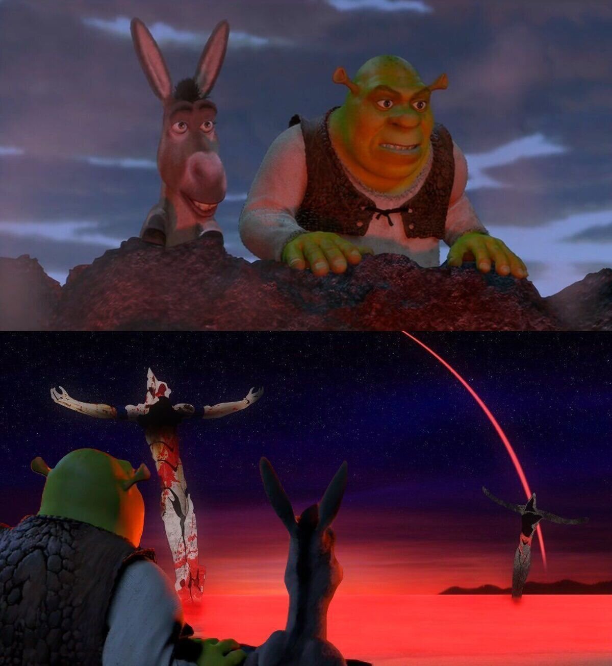 El momento más existencialista de Shrek