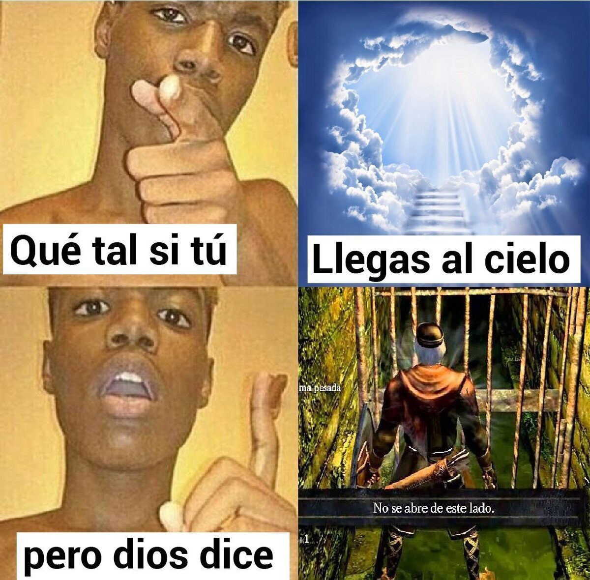 No se abre de este lado