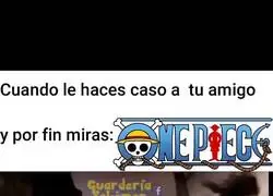 La aventura de ver One Piece