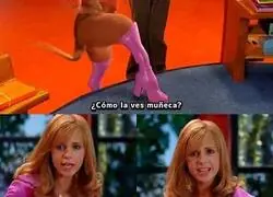 El no sabe, Daphne.