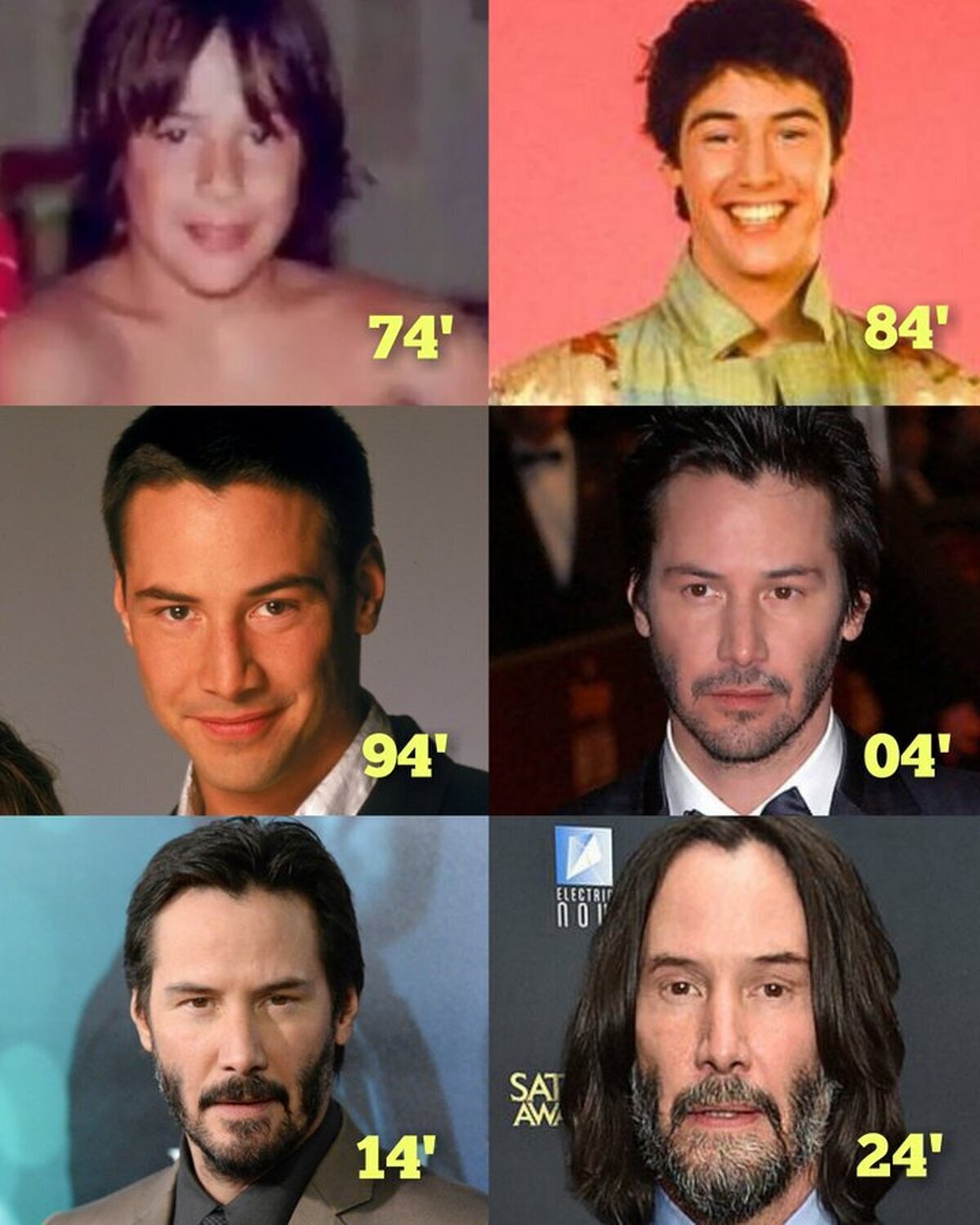 Keanu Reeves ya tiene 60 años