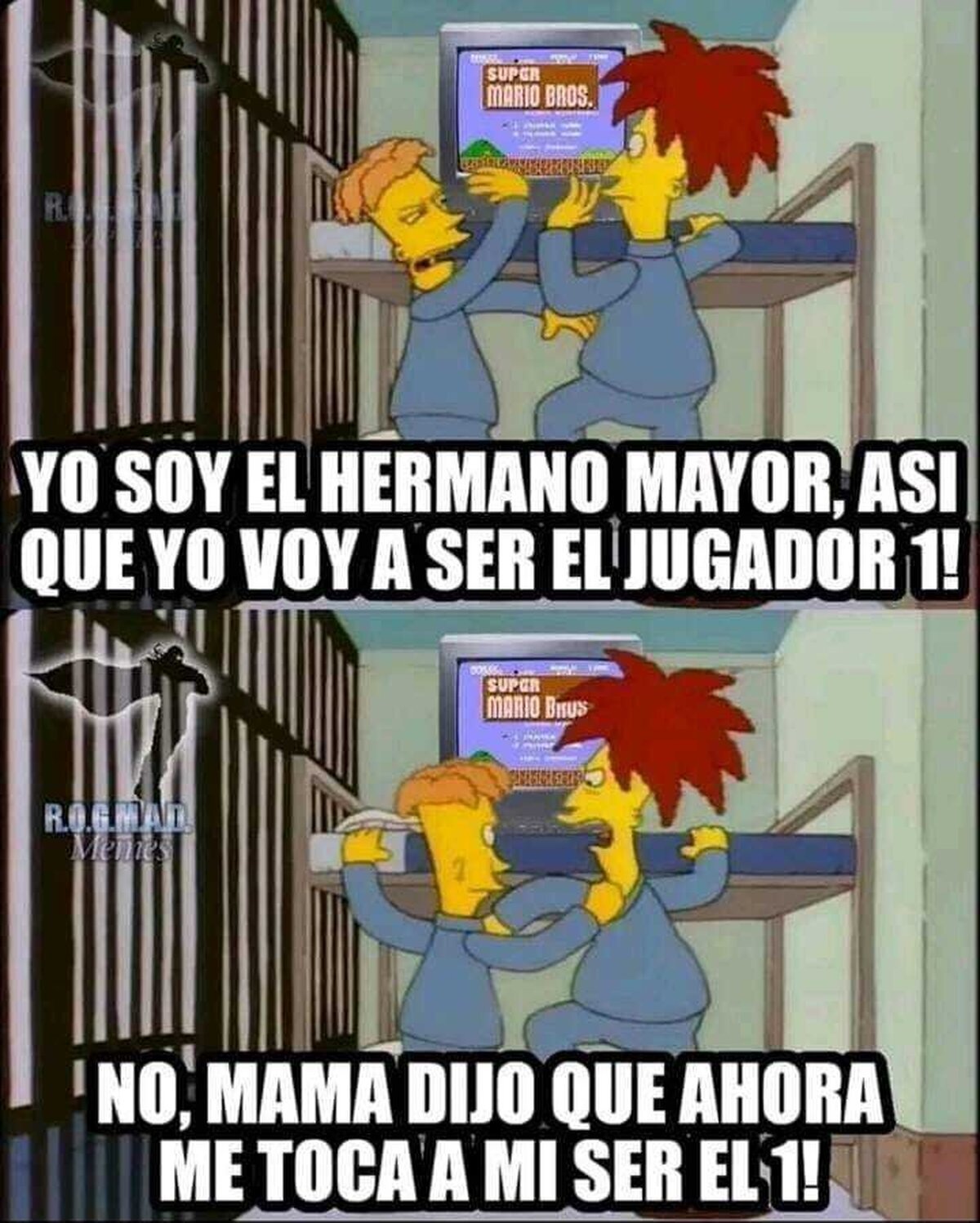 Las peleas de hermanos