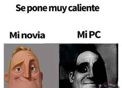 Se pone muy caliente