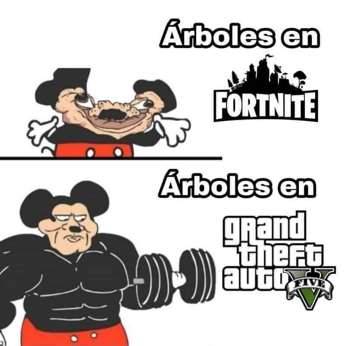 Los árboles de los GTA