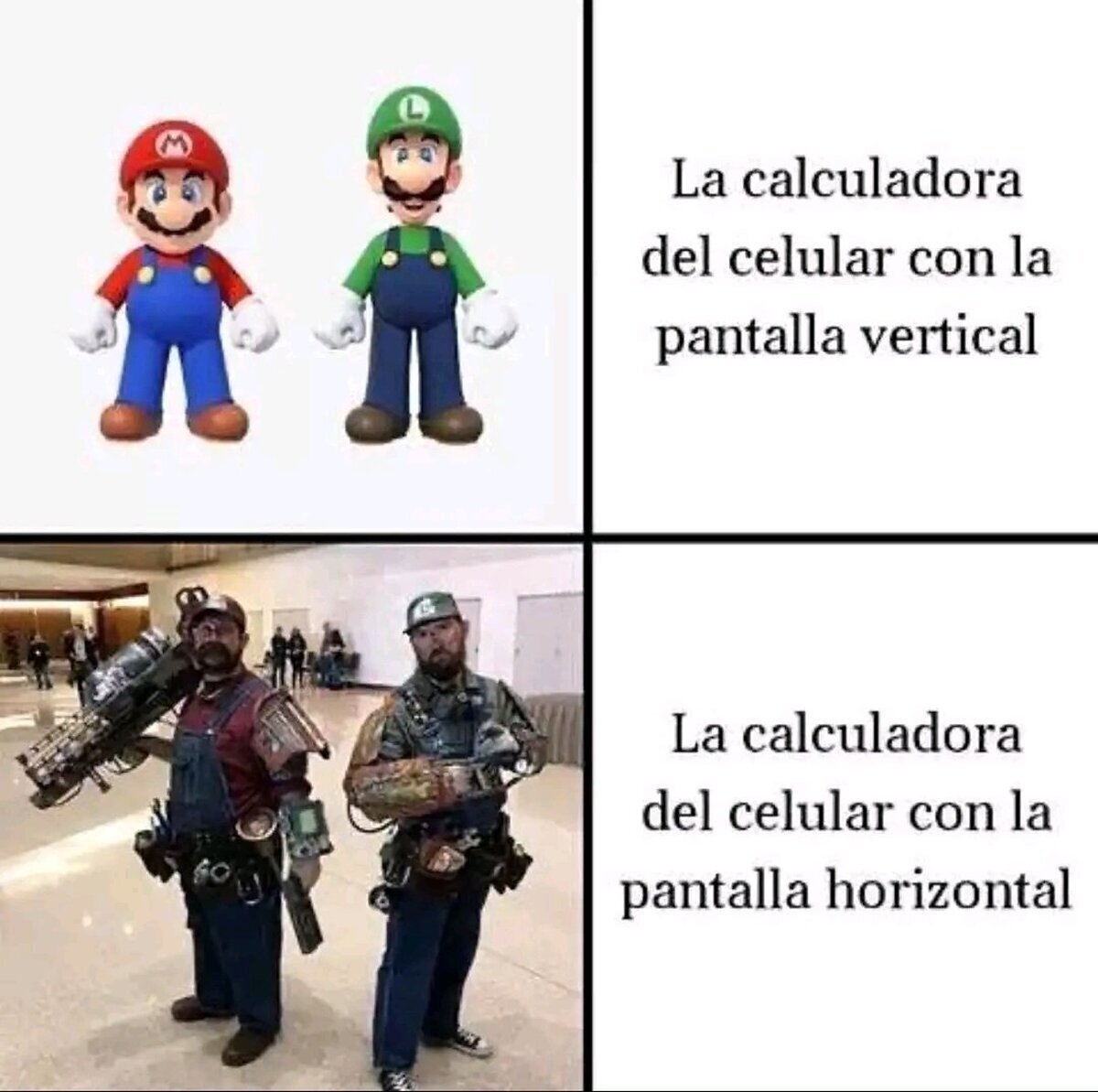 Cuando la calculadora se pone seria