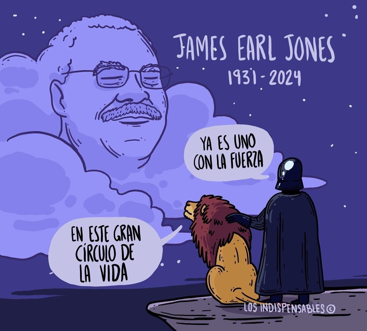 Muchas Gracias, James Earl Jones.