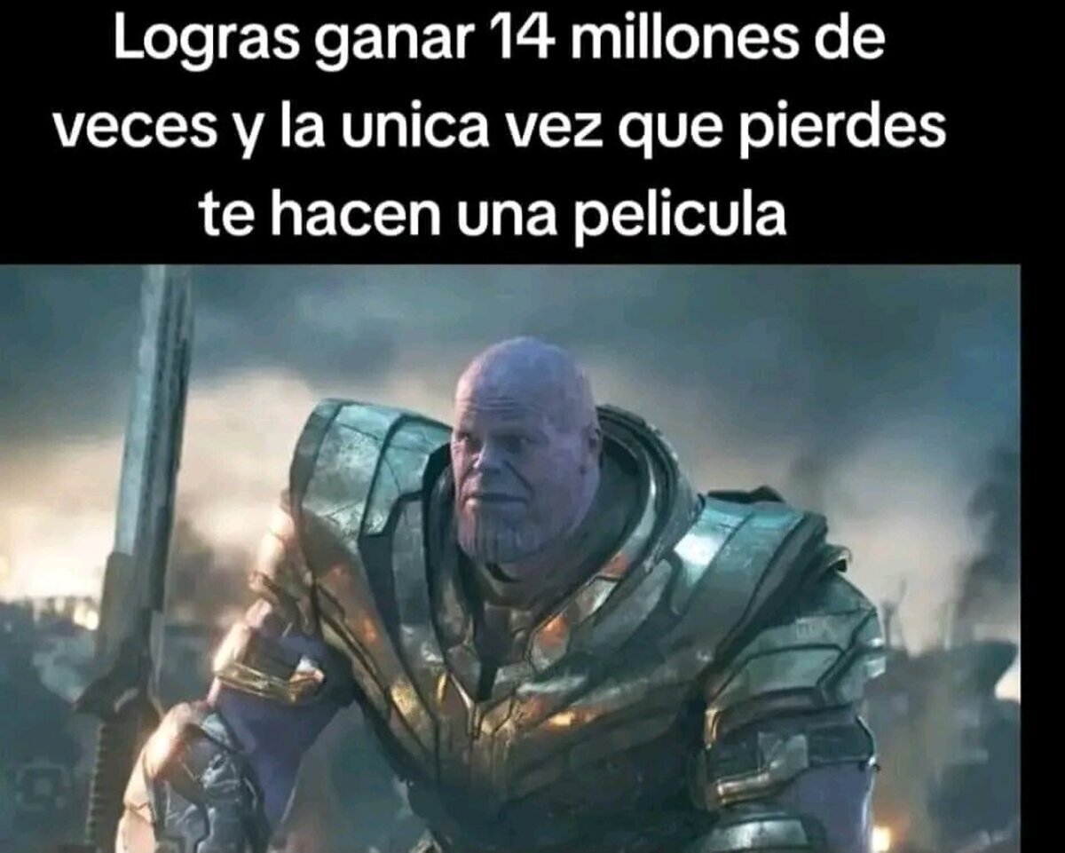 Que injusticia con el Thanos