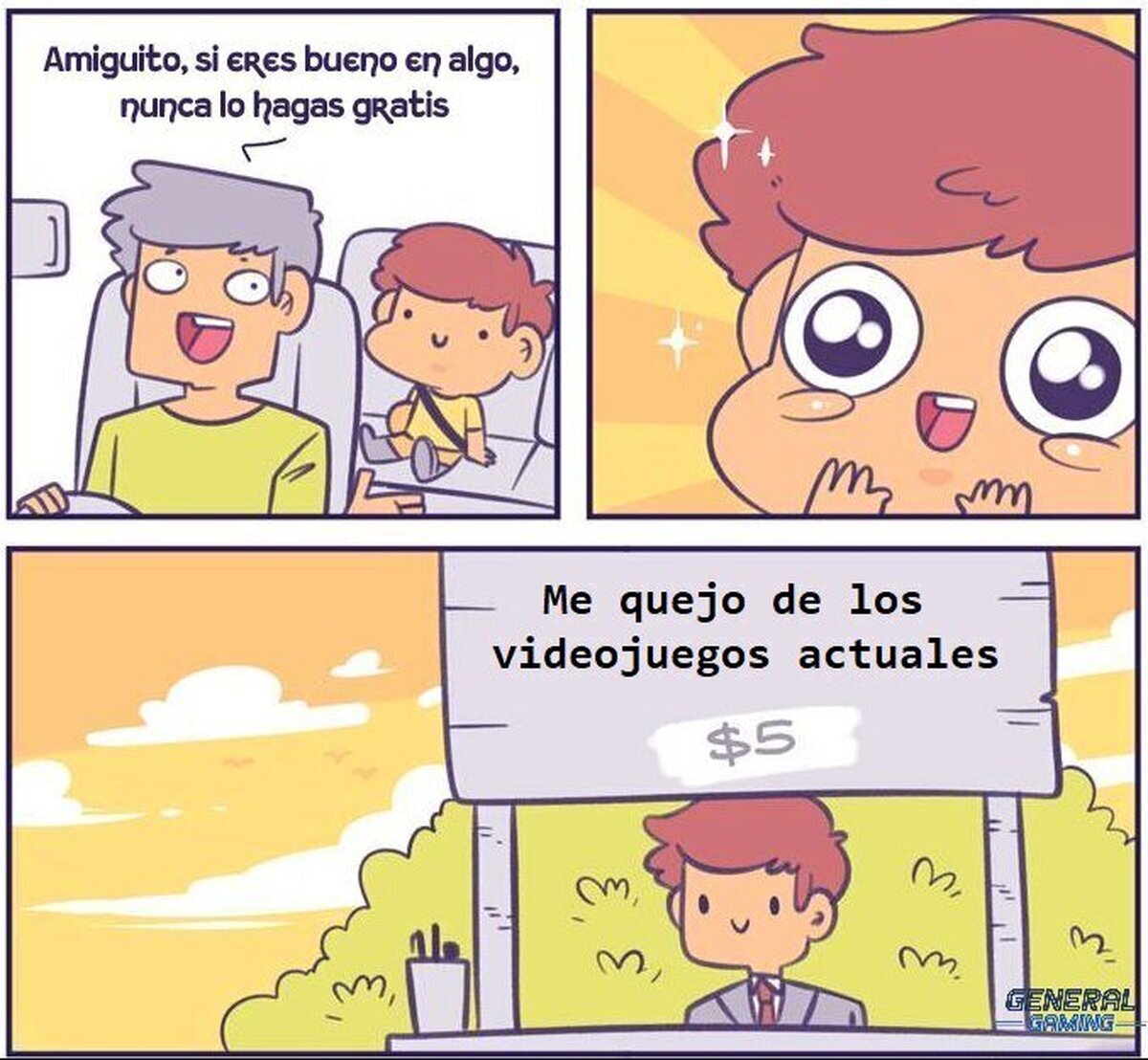 Esto no es un meme, por cierto