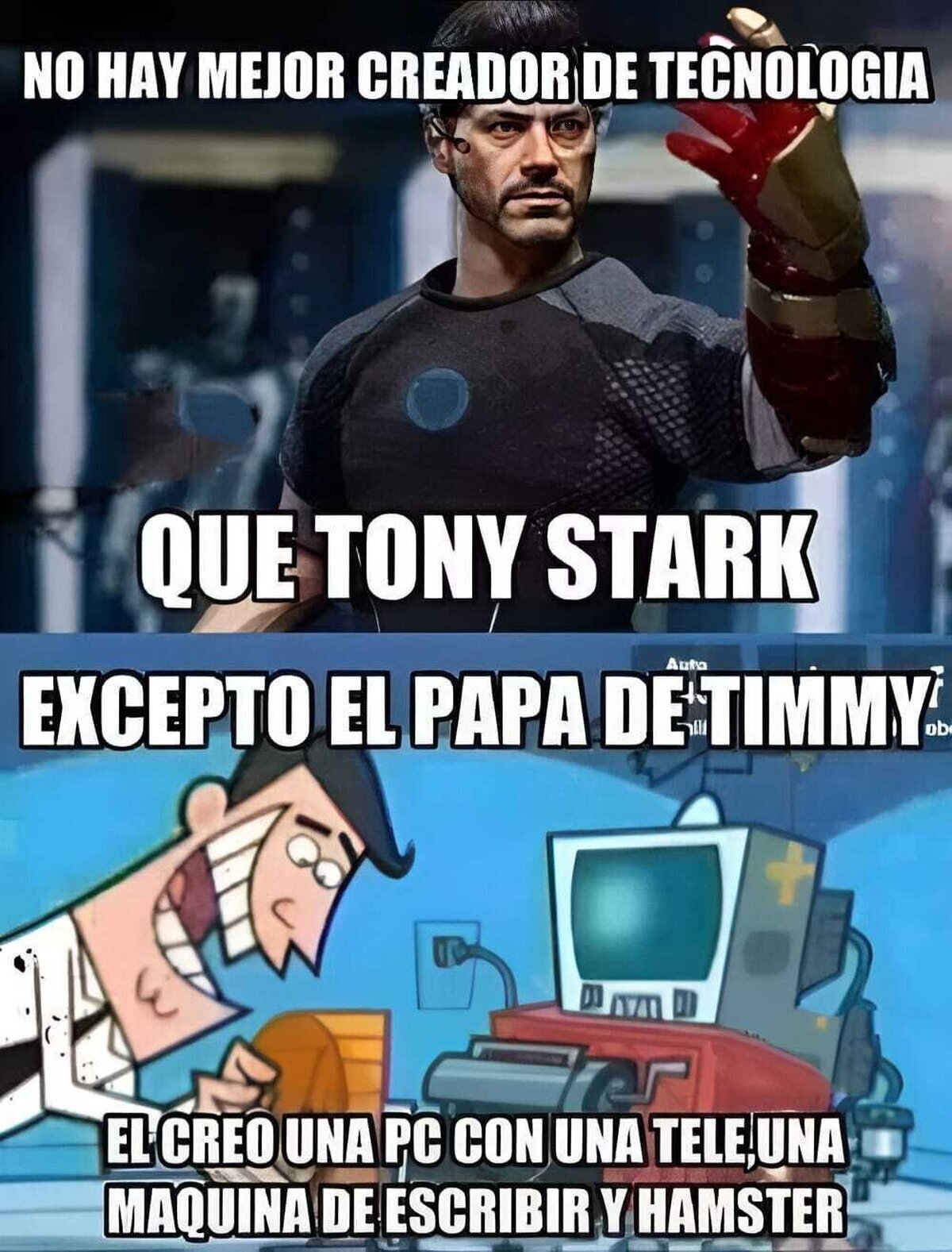 El padre de Timmy era un genio