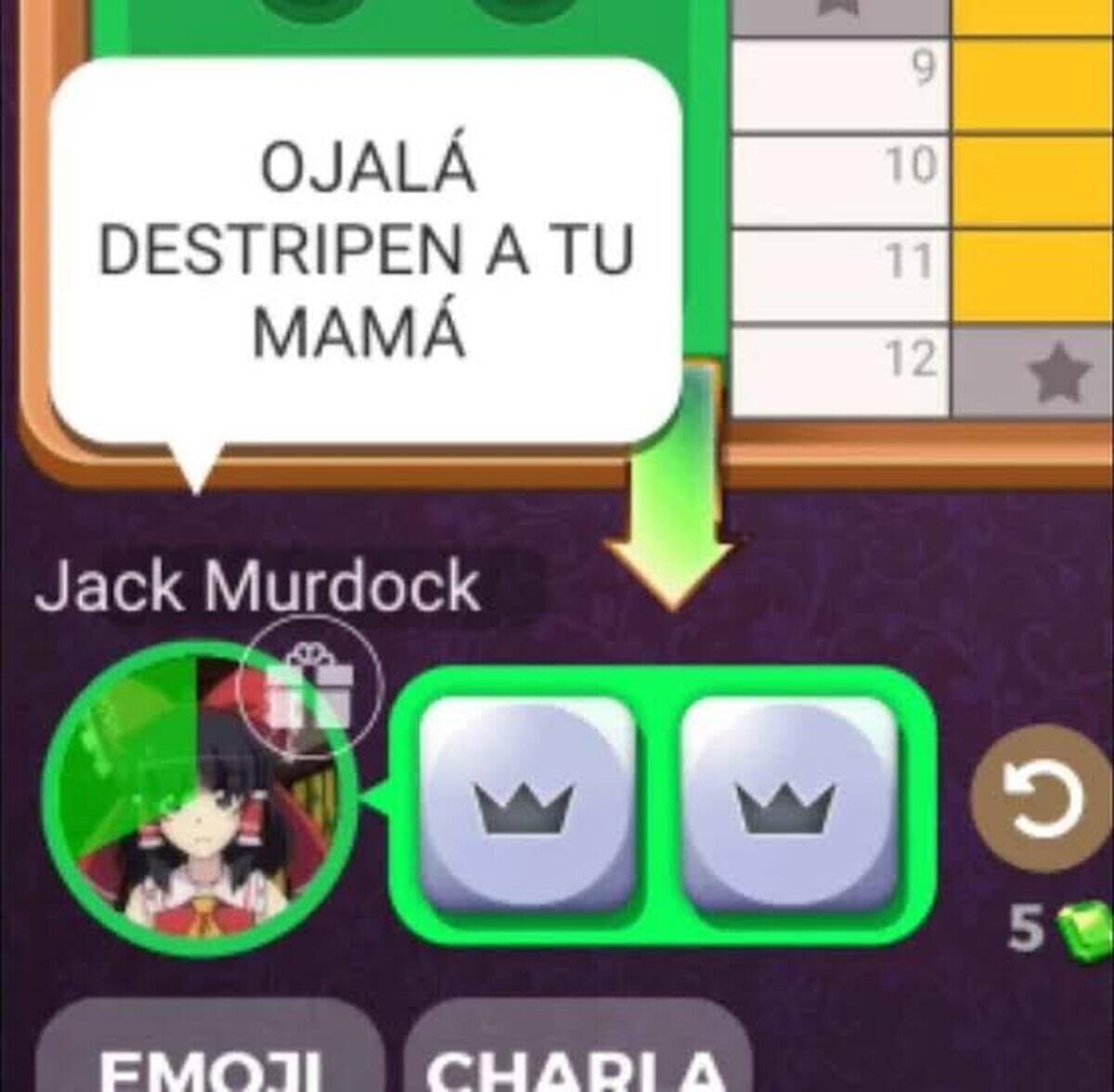 Si, ese juego sacaba lo peor del ser humano