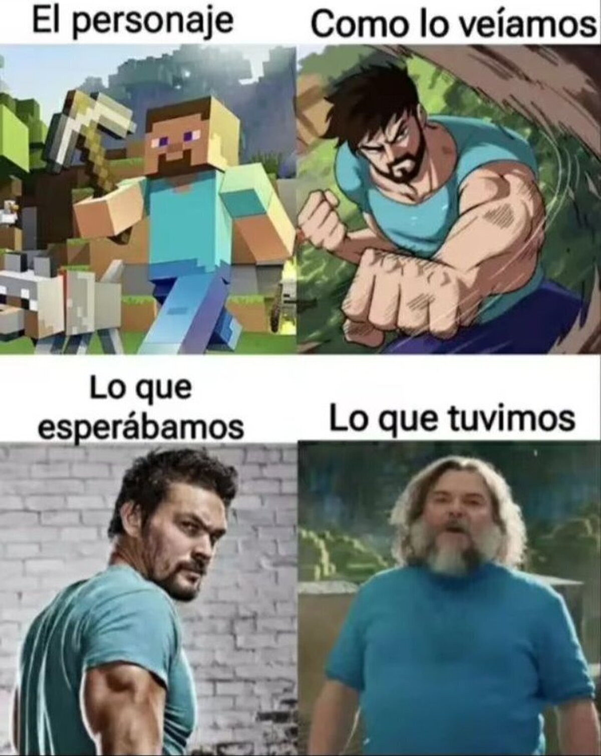 Que forma de masacrar al personaje