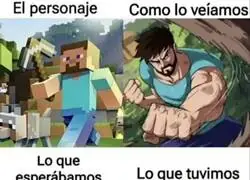 Que forma de masacrar al personaje