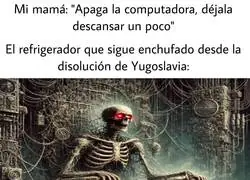 Ese refri sigue firme