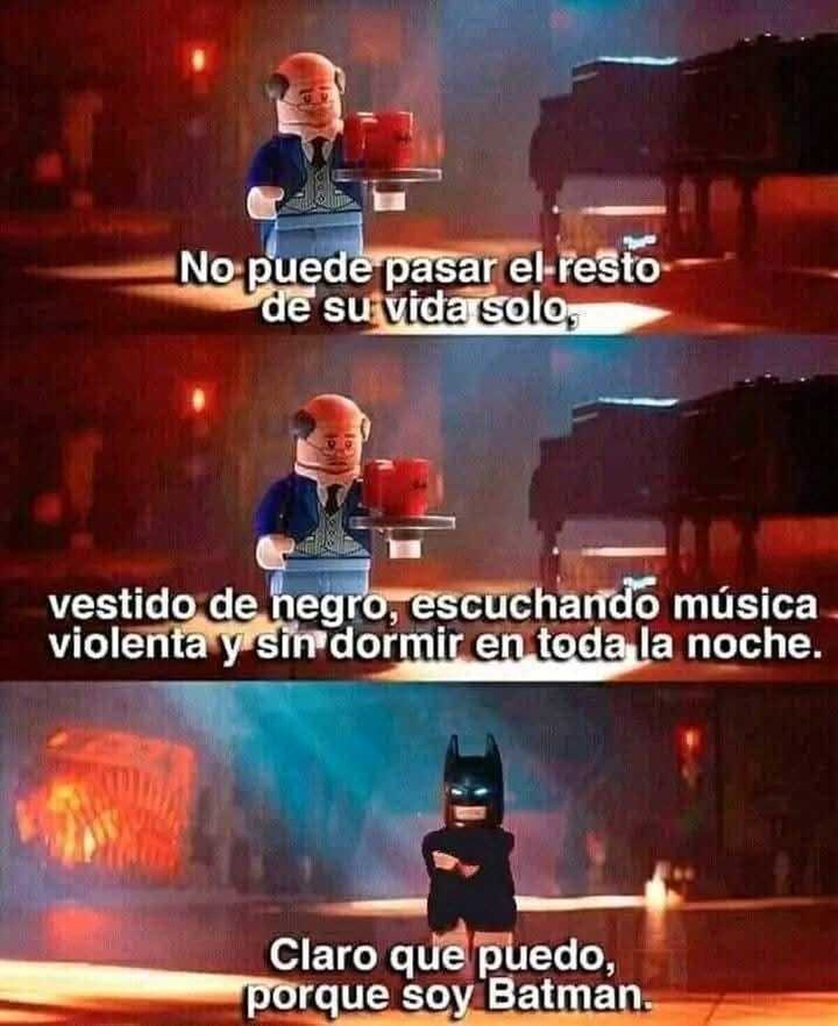 Un Batman muy emo