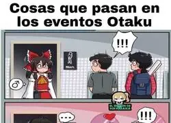 Es todo muy raro en esos eventos