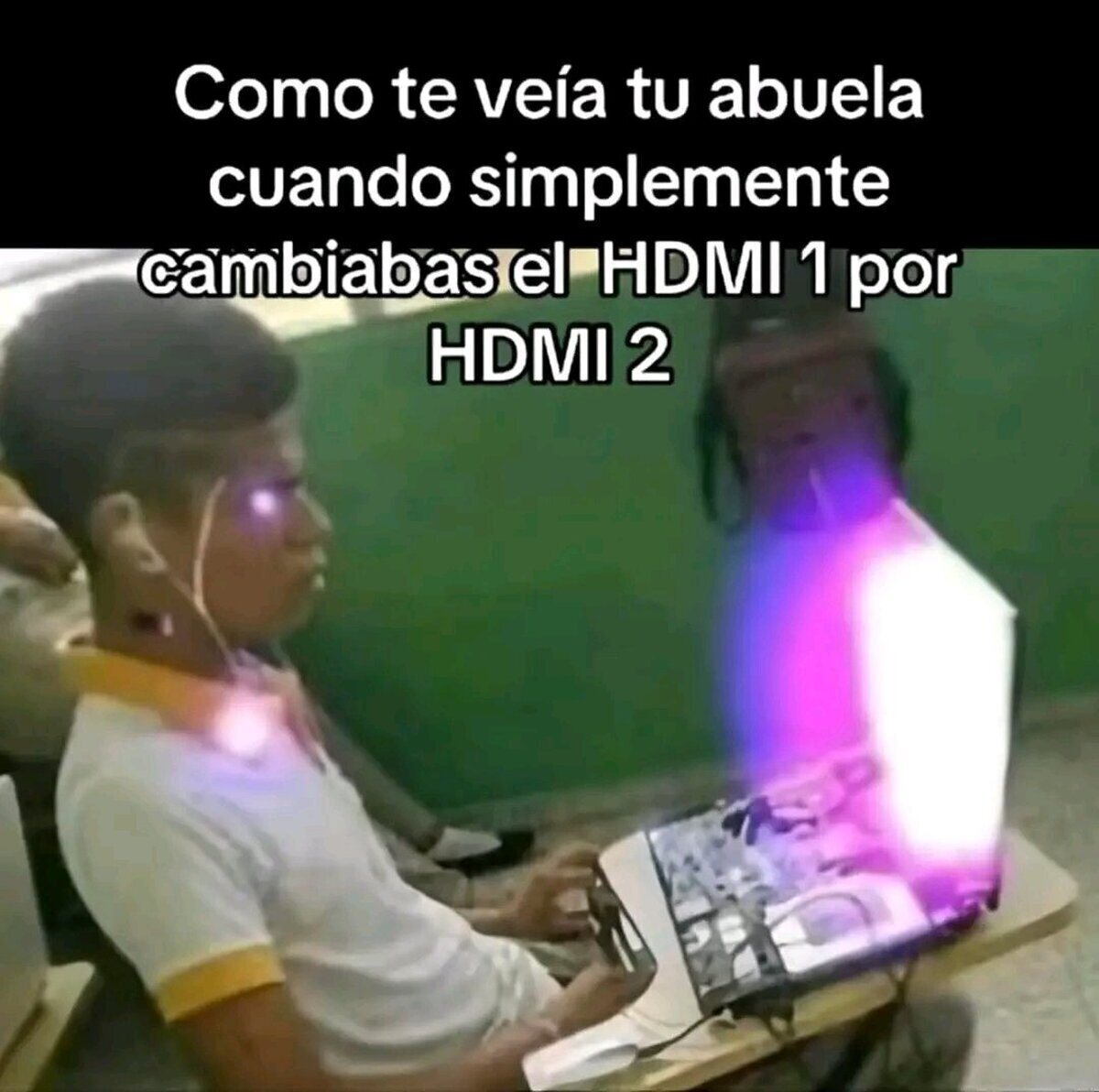 No, este chico es un genio