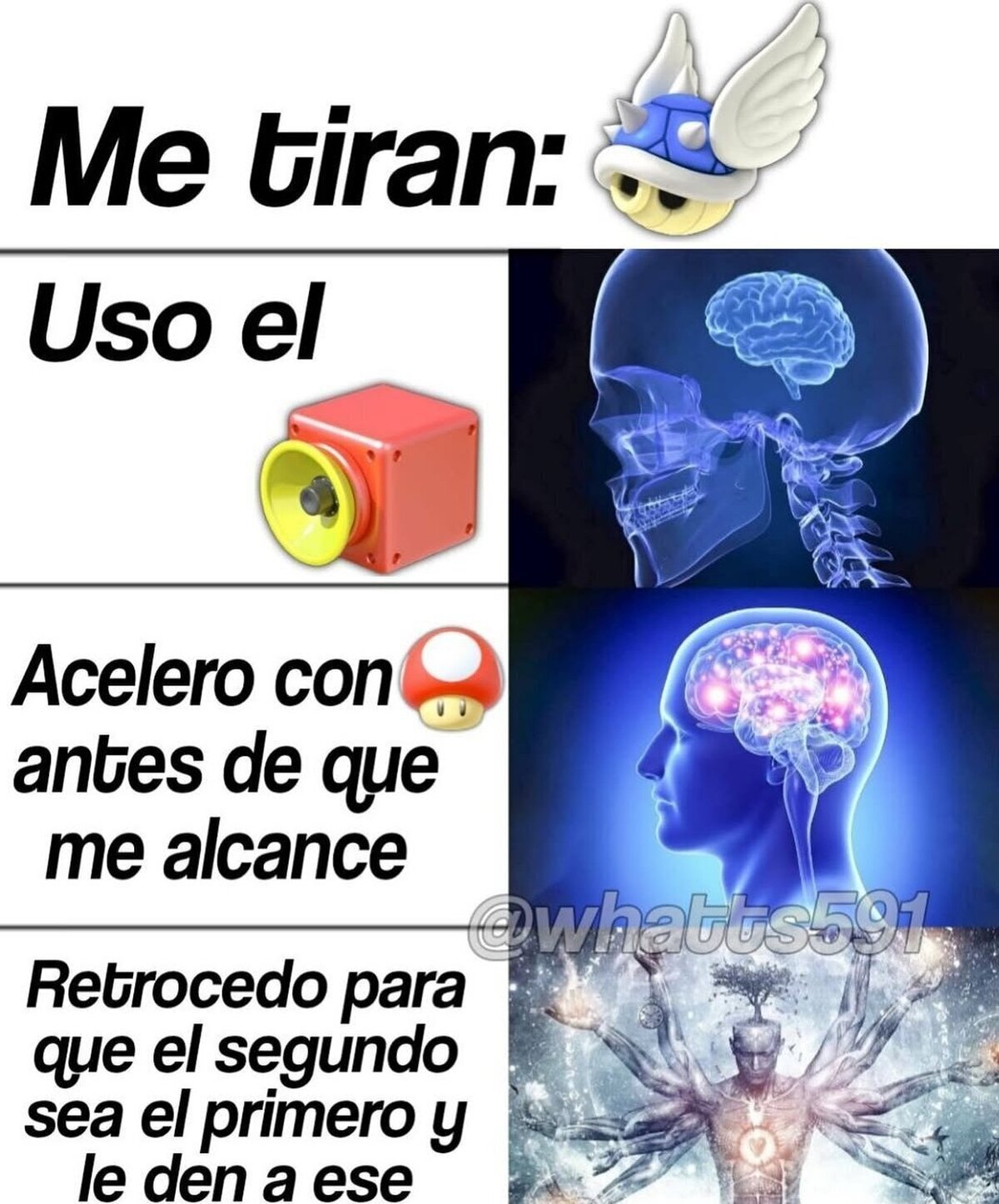 Trucos para vencer el caparazón azul