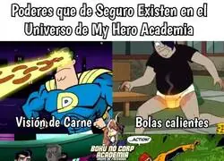 Que poderes tan raros