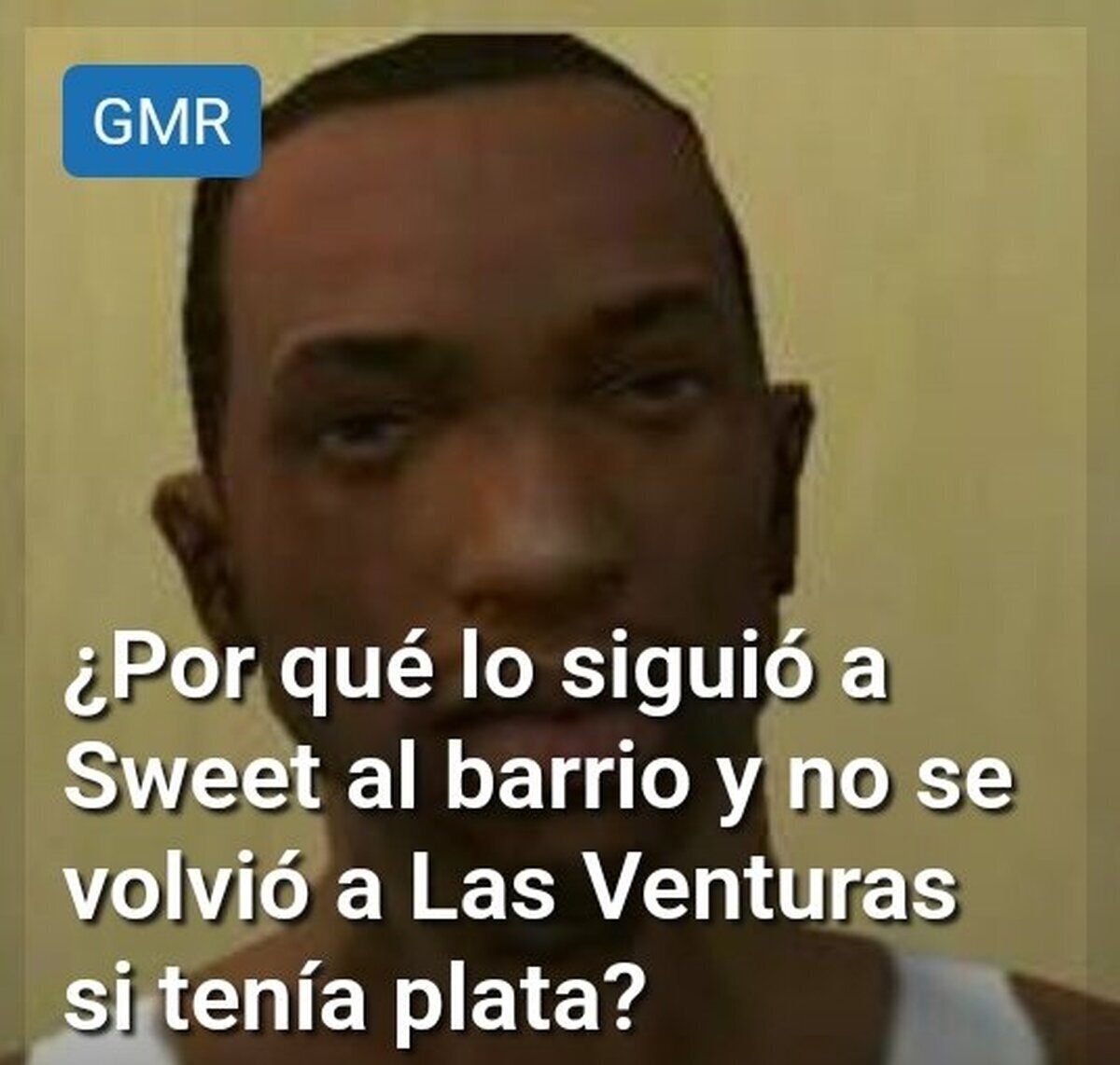 Sweet era un tipo con la vista muy corta