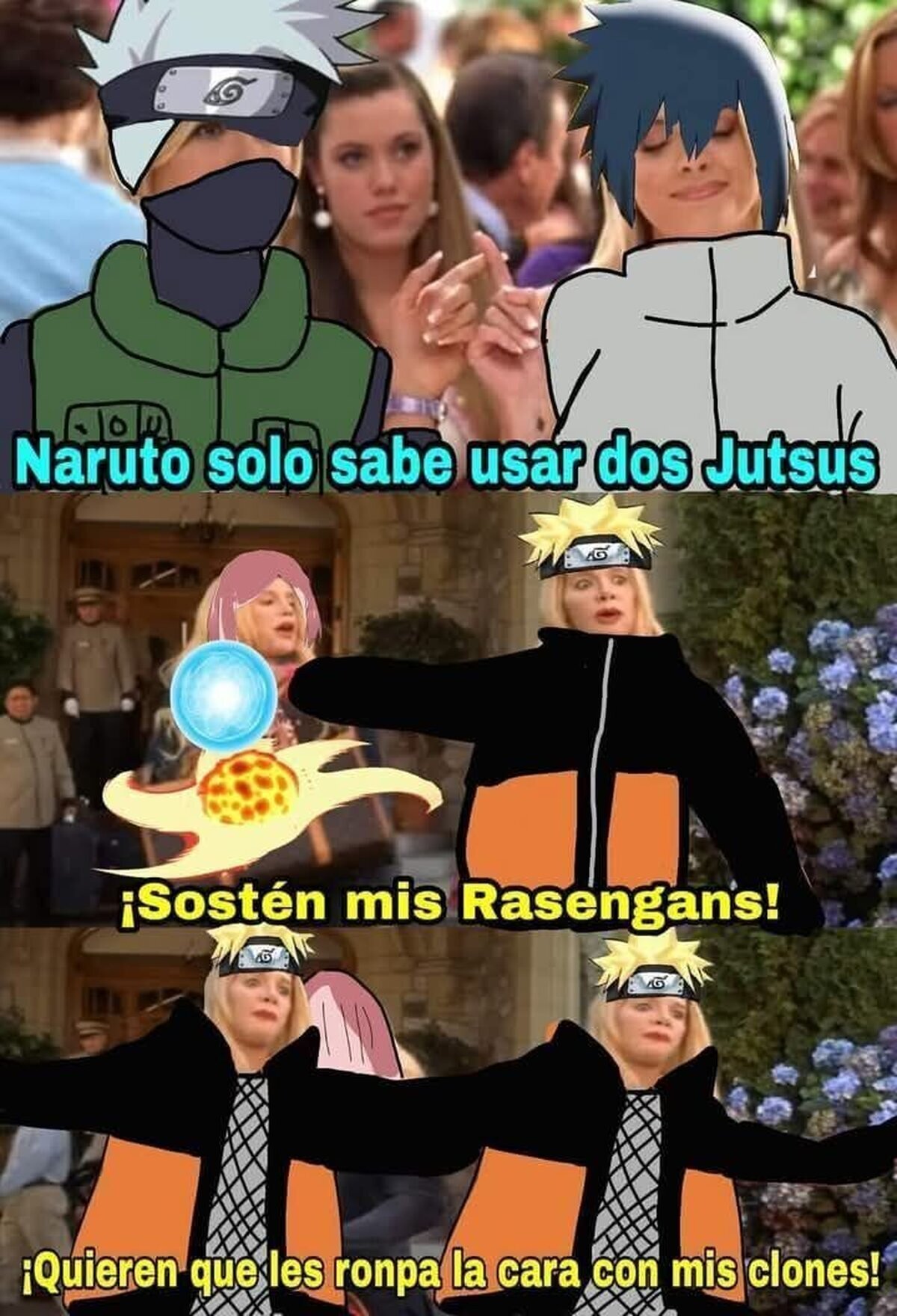 Enséñales, Naruto