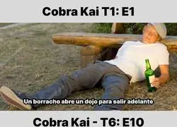 Como avanz&oacute; Cobra Kai