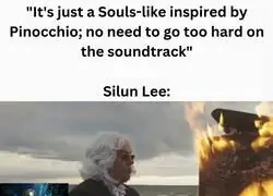 Cuando suena este tema en el Lies of Pi...