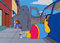 Sale a la luz escena eliminada de Threehouse of Horror XI de Los Simpsons