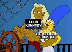 Es que es un tremendo macho