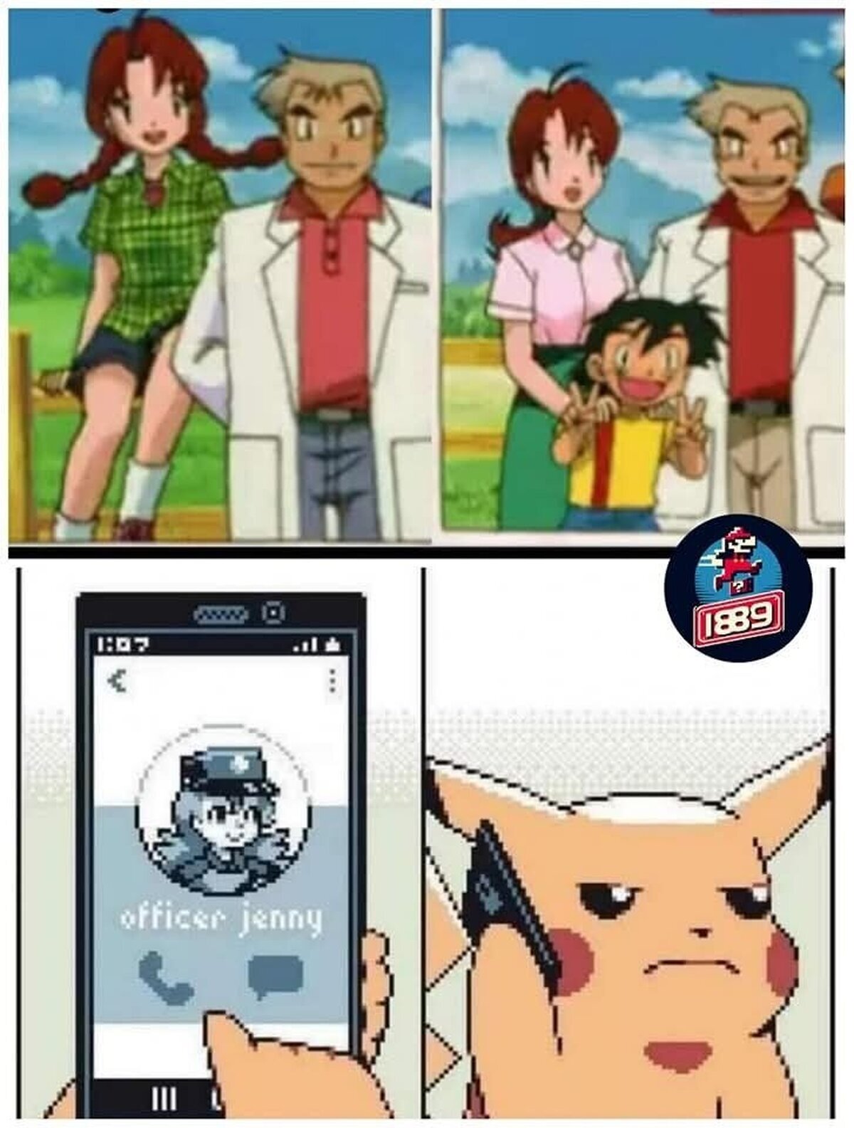 El papá de Ash siempre estuvo frente a nosotros