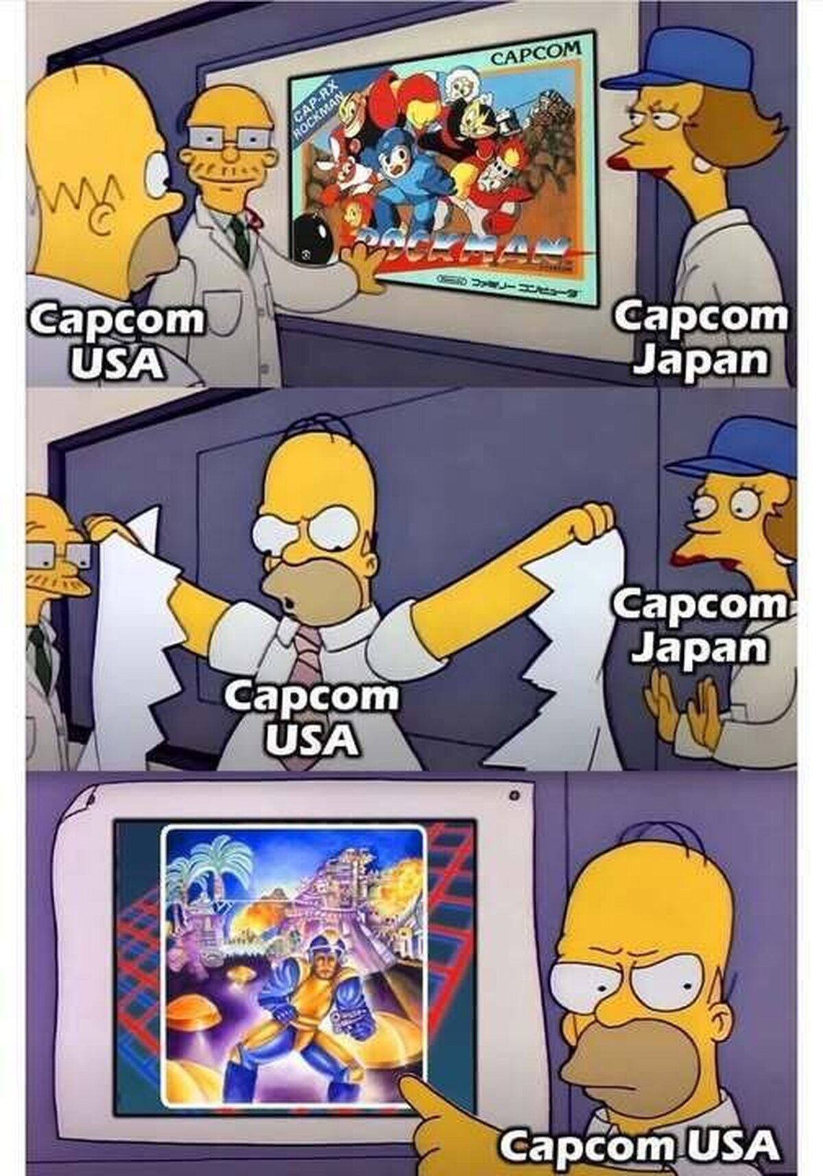 El Megaman que pretendía usar Capcom