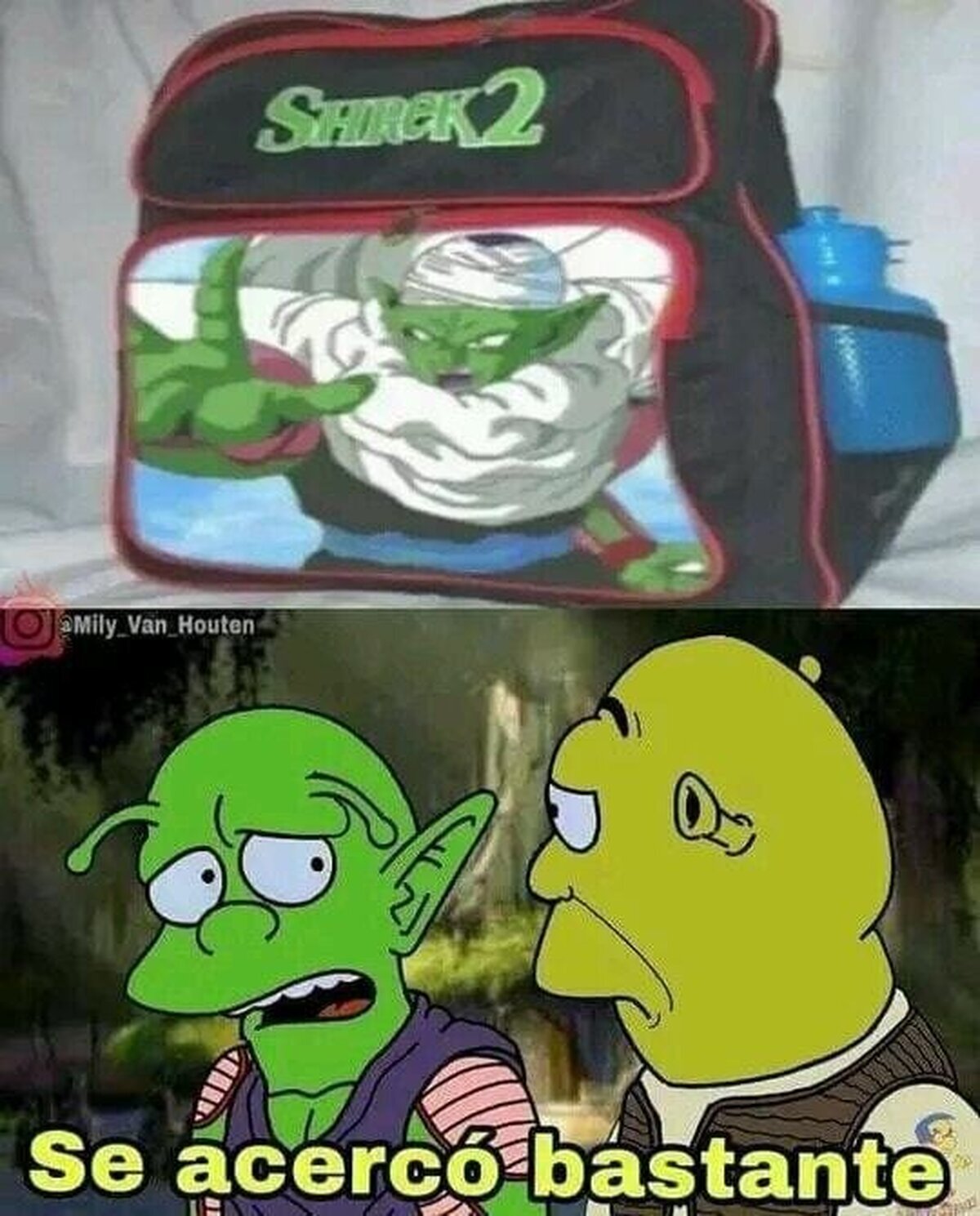 Pues los dos son verdes...
