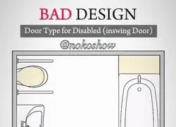 Lo peligroso que puede ser un ba&ntilde;o mal dise&ntilde;ado