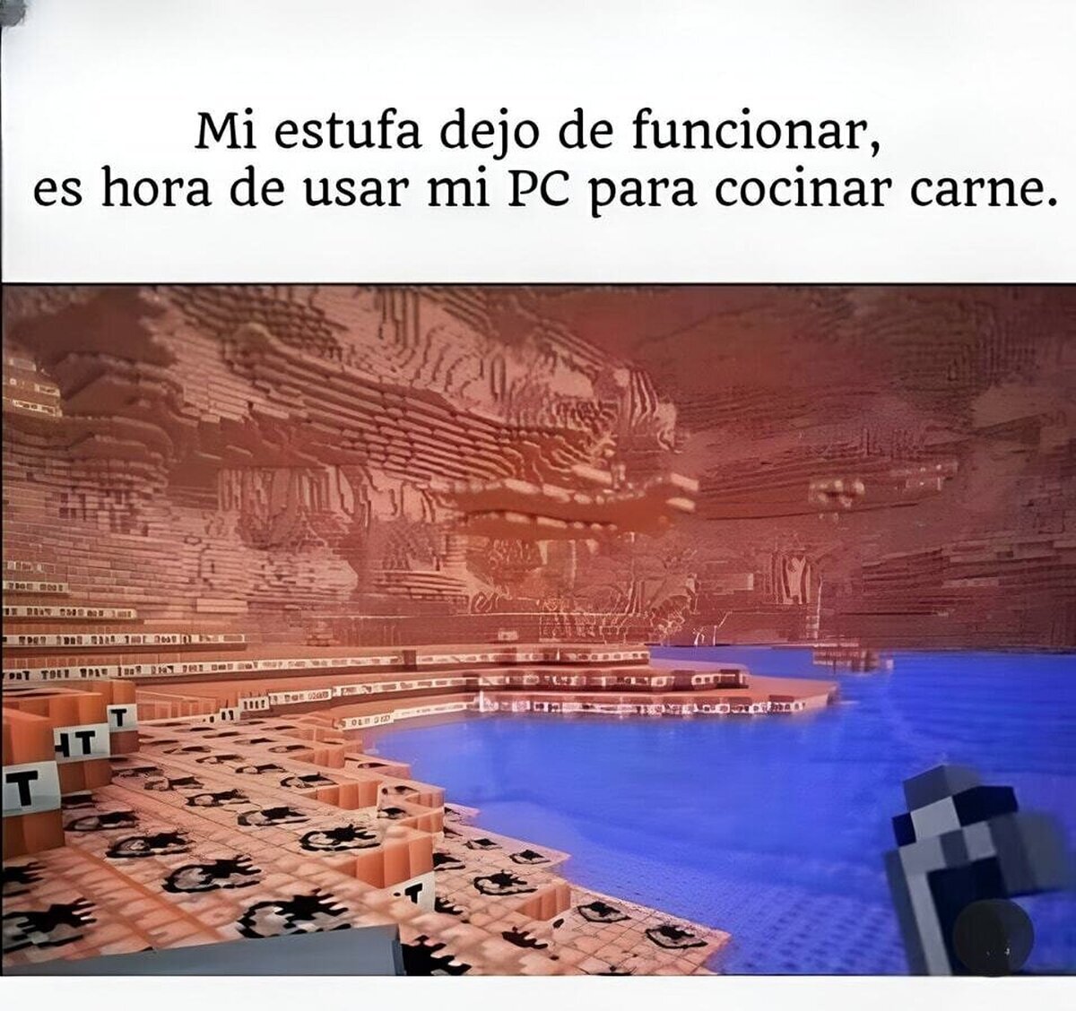 Que explote todo, no me importa